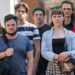 Am 8. Juli hat „Wallensteins Lager nach Schiller“ in Ratzeburg seine letzte Aufführung. Foto: Ensemble v.l.n.r. Carina Söksen, Eser Duran, Milo¶ Milovanoviæ, Alexander Wolf, Sophia Spitzenberg, Yves Zahnd. Foto: Antje Berodt