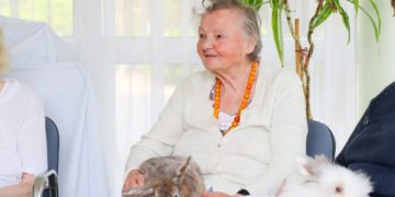 Flauschige Vierbeiner zu Besuch