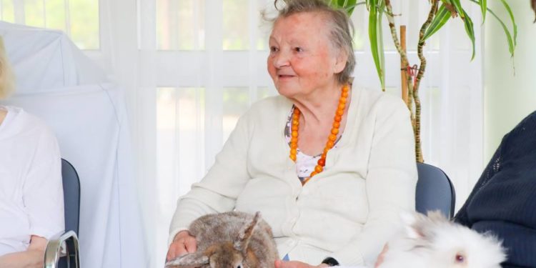 Flauschige Vierbeiner zu Besuch