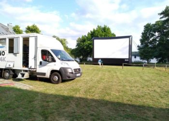 Norddeutsches Freiluftkino unterwegs