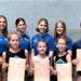 Fünf Turnerinnen vom VfL Geesthacht bei der Landesmeisterschaft