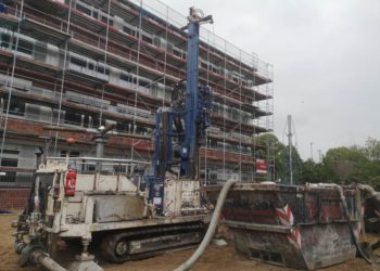 Geothermie für den Schulerweiterungsbau