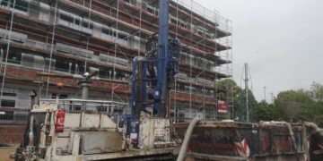 Geothermie für den Schulerweiterungsbau