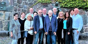 Weitgereiste Gäste beim Altstadtfest