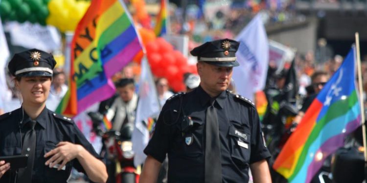 Christopher Street Day-Parade in Hamburg
