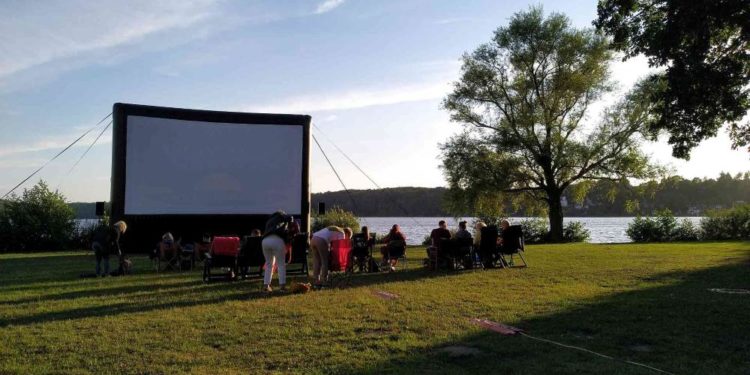 Norddeutsches Freiluftkino unterwegs