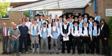 Freisprechung im lauenburgischen Baugewerbe