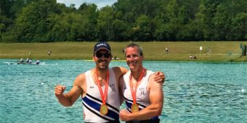 Gold für Ratzeburger Masters Ruderer auf Olympiastrecke