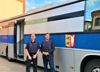 Gefangenentransport der JVA Neumünster