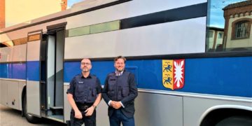 Gefangenentransport der JVA Neumünster