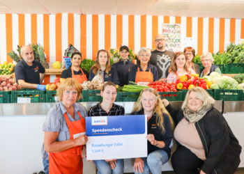 Über 1.300 Euro für die Ratzeburger Tafel