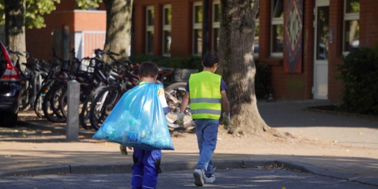 Aktion zum World Clean Up-Day
