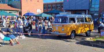 Großer Andrang beim Sommerfest der Gemeinschafsschule Sandesneben
