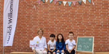 Fast 100 neue Erstklässler in Sandesneben