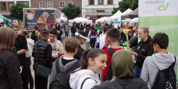Open-Air-Messe für Auszubildende 2024