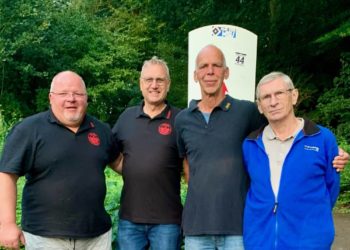 Titelkämpfe im Eisstockschießen