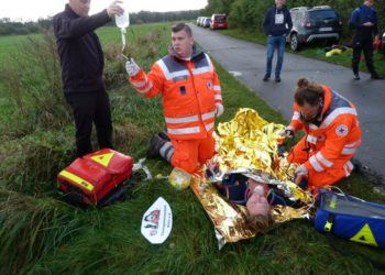 Rettungstag am Tauchsee in Güster