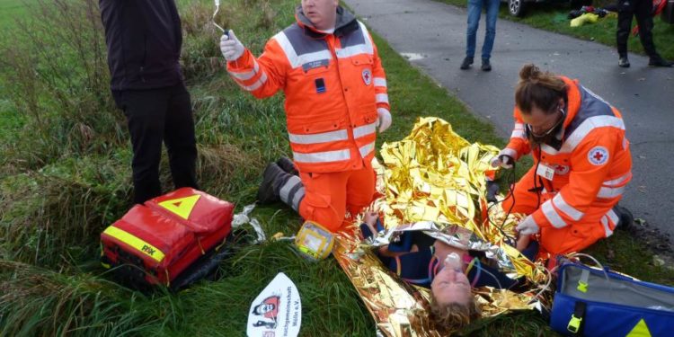 Rettungstag am Tauchsee in Güster