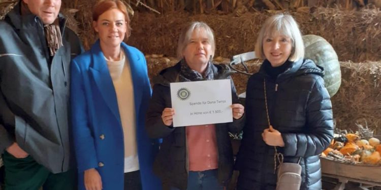 1.500 Euro für den Hospizverein Dona Tempi