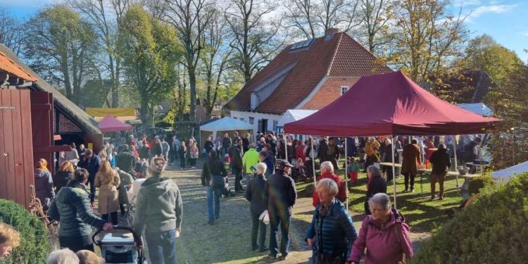 Martinsmarkt auf dem Ziethener Pfarrhof