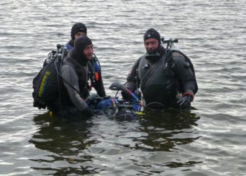 Rettungstag am Tauchsee in Güster