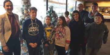 Wunschzettel im Tannenbaum