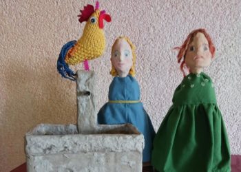 Kultur auf Dorf-Tour mit dem Figurentheater „Frau Holle“