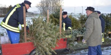 Winterlagerfeuer bei der Feuerwehr Steinhorst