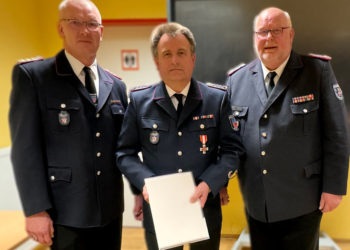 Spatenstich zur Vergrößerung des Feuerwehrstandortes und goldene Ehrung – Jahreshauptversammlung 2024