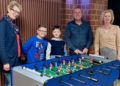 Neuer Tischkicker für das Förderzentrum Astrid- Lindgren- Schule