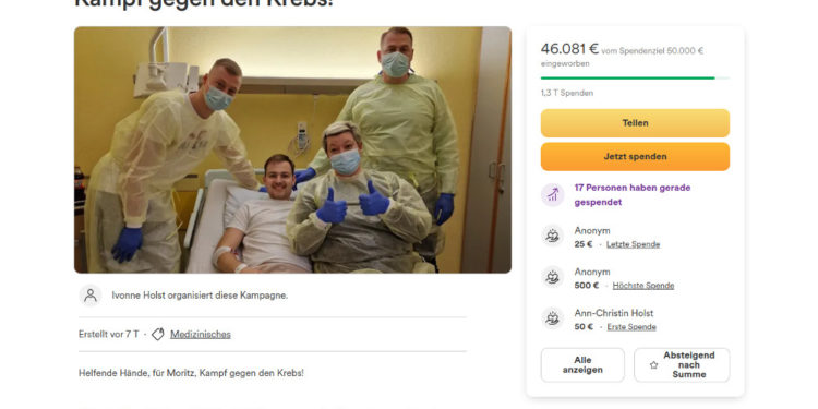 22-jähriger Möllner zum zweiten Mal an Krebs erkrankt: Spendenaufruf geht viral