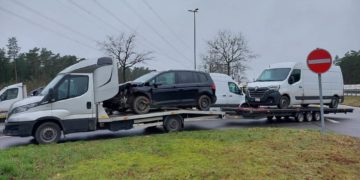 Ergebnisse einer Verkehrskontrolle