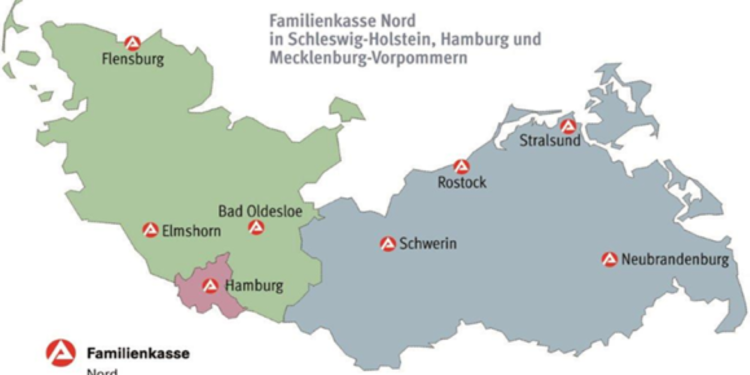 Standorte der Familienkasse Nord geschlossen