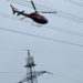 Kontrolle von rund 295 Kilometer Hochspannungsleitungen in Schleswig-Holstein per Helikopter