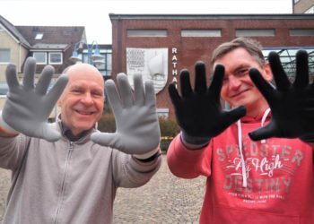 Müll sammeln unter dem Motto „Sauberhaftes Geesthacht“