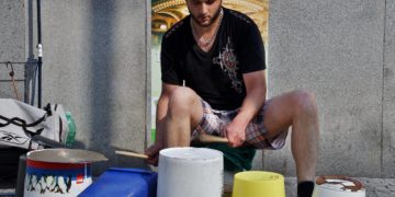 Trommel- und Rasselbau-Wochenende im Gleis 21