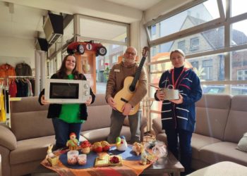 Spendenaufruf für Elektrogeräte und Dekorationsartikel