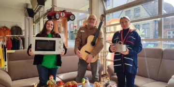 Spendenaufruf für Elektrogeräte und Dekorationsartikel