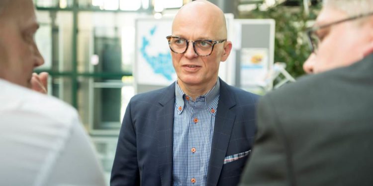 Bürgervorsteher Arne Ertelt in der Bürgersprechstunde