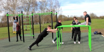 Neue Calisthenics-Anlage in Ratzeburg offiziell eröffnet