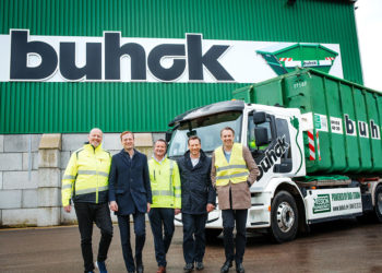 Buhck-Gruppe investiert in 10 neue E-LKWs