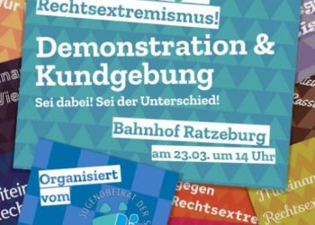Demonstration und Kundgebung in Ratzeburg