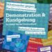 Demonstration und Kundgebung in Ratzeburg