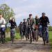 Steinhorster BürgerInnen auf Gemeindefahrradtour
