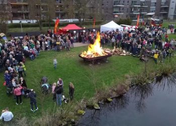 Erfolgreiches Osterfeuer: Gemeinschaftliches Fest für Groß und Klein