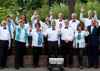 Akkordeonmusik am Pfingstmontag