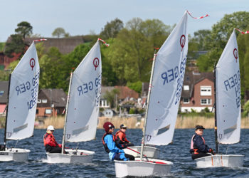Lübecker Seglerin gewinnt 34. Schanzenberger Optiregatta