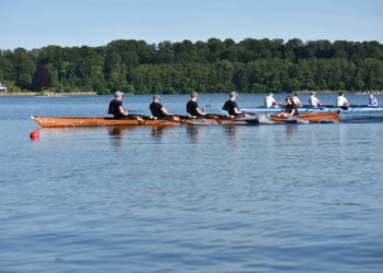 Firmensprint auf dem Küchensee