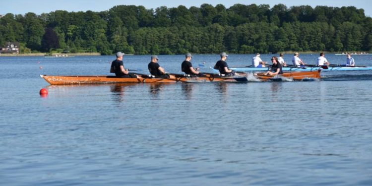 Firmensprint auf dem Küchensee