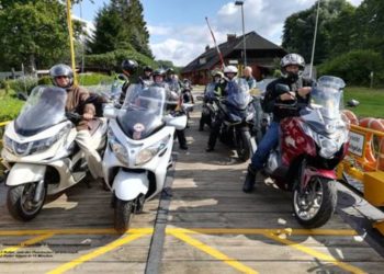 Großroller-Treffen mit Sternfahrt